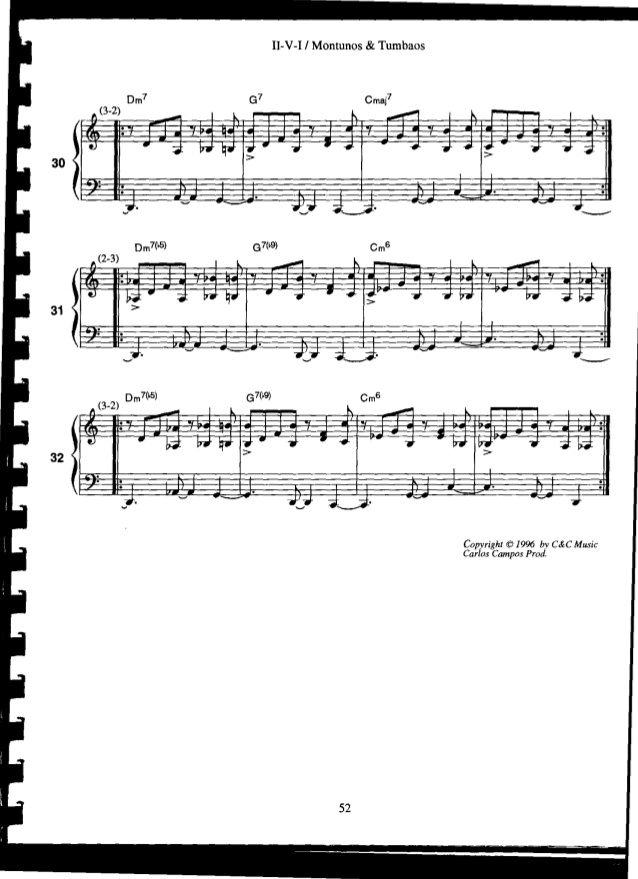 Salsa And Afro Cuban Montunos For Piano Pdf